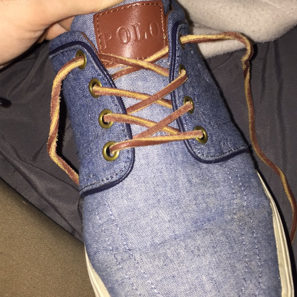 Polo blue low tops